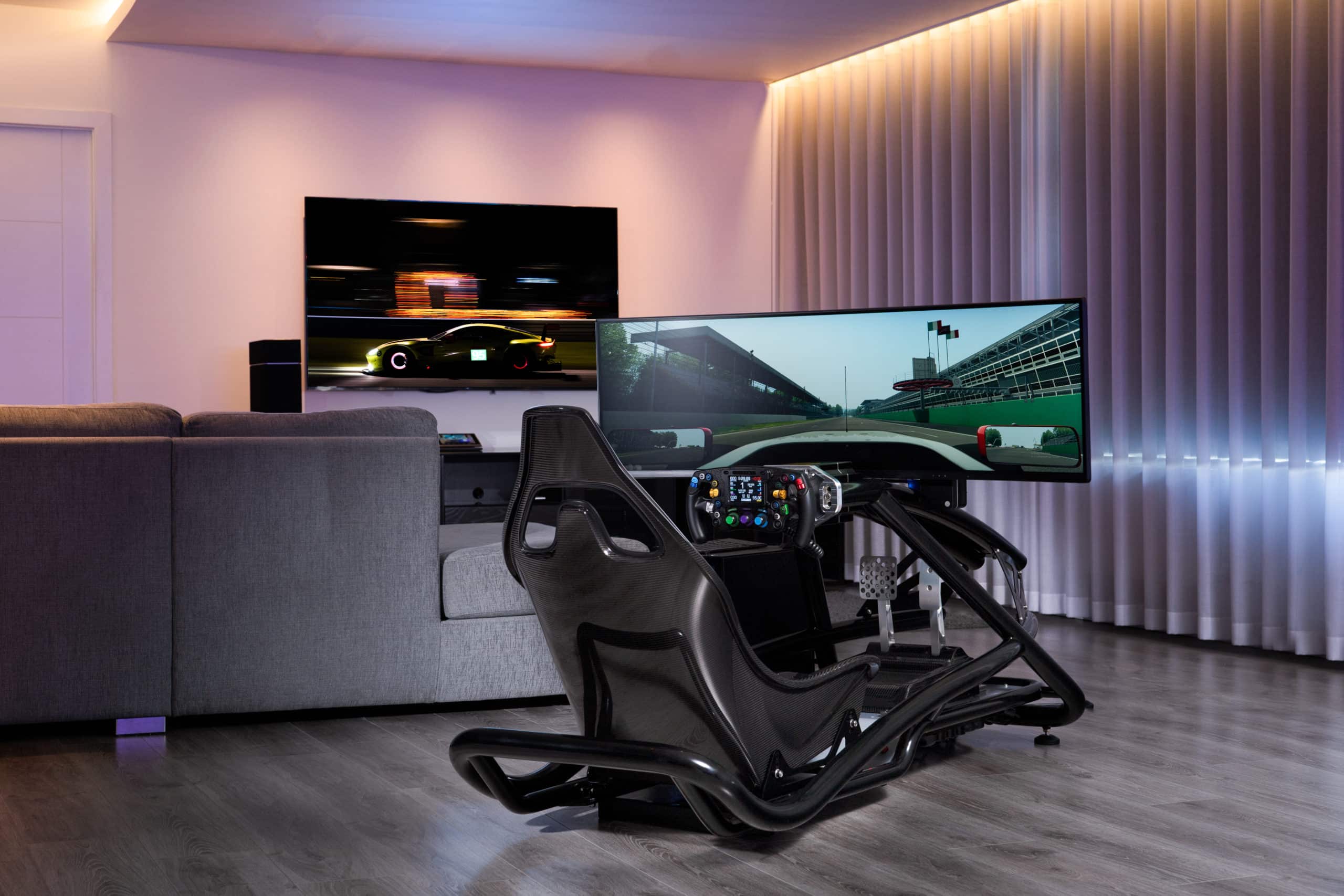 Base Performance Simulators, one the Official OEM Partners of Simucube, creates sim racing rigs for sim racers with Simucube 2 Sport, Pro and Ultimate Direct Drive Force Feedback Wheelbases.